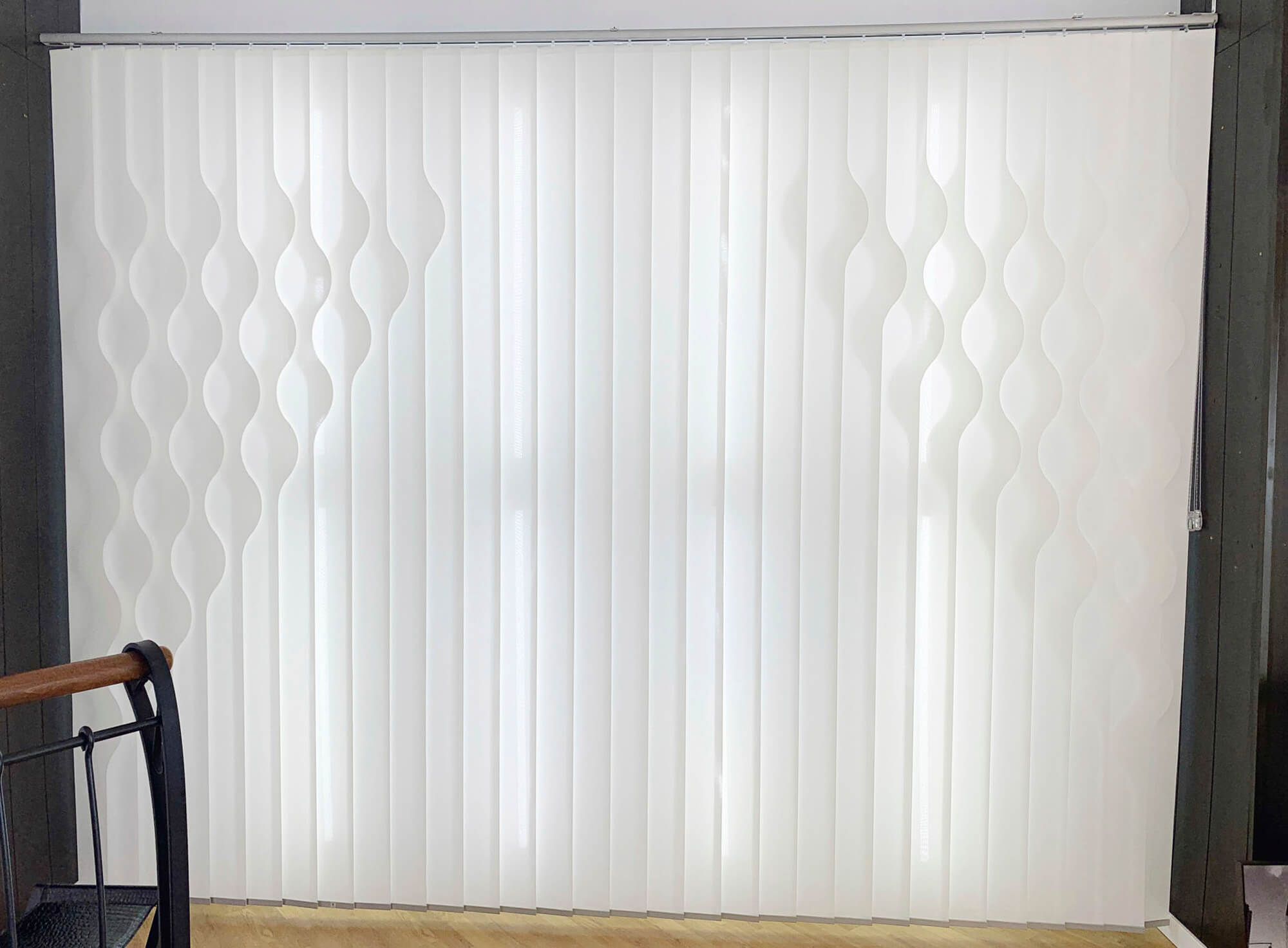 Proyectos de decoración con cortinas verticales formas en Madrid , cortinas  verticales formas precio Madrid, cortinas verticales formas a medida en  Madrid, cortinas verticales formas de diseño en Madrid, cortinas verticales  formas